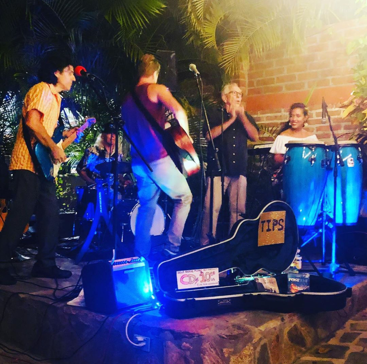 Band on Stage